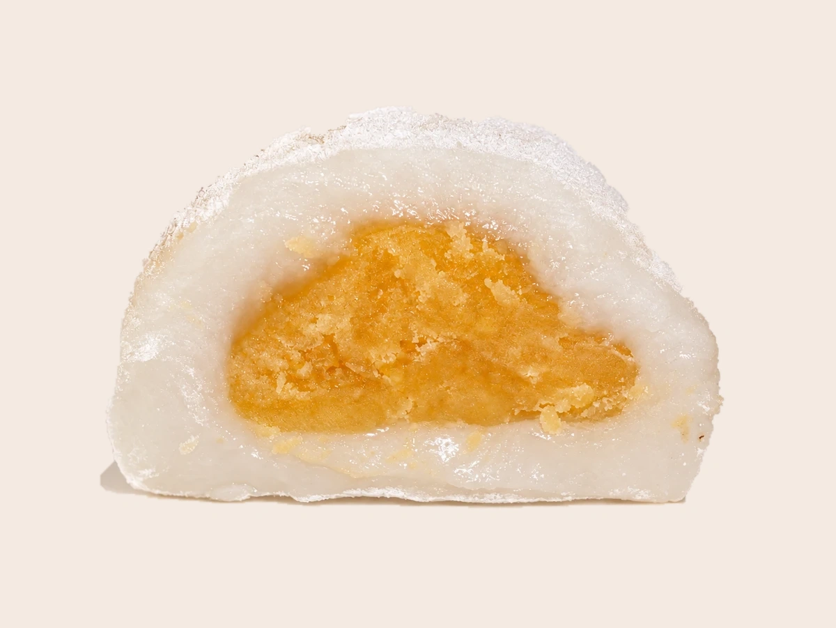 綠豆麻糬剖面